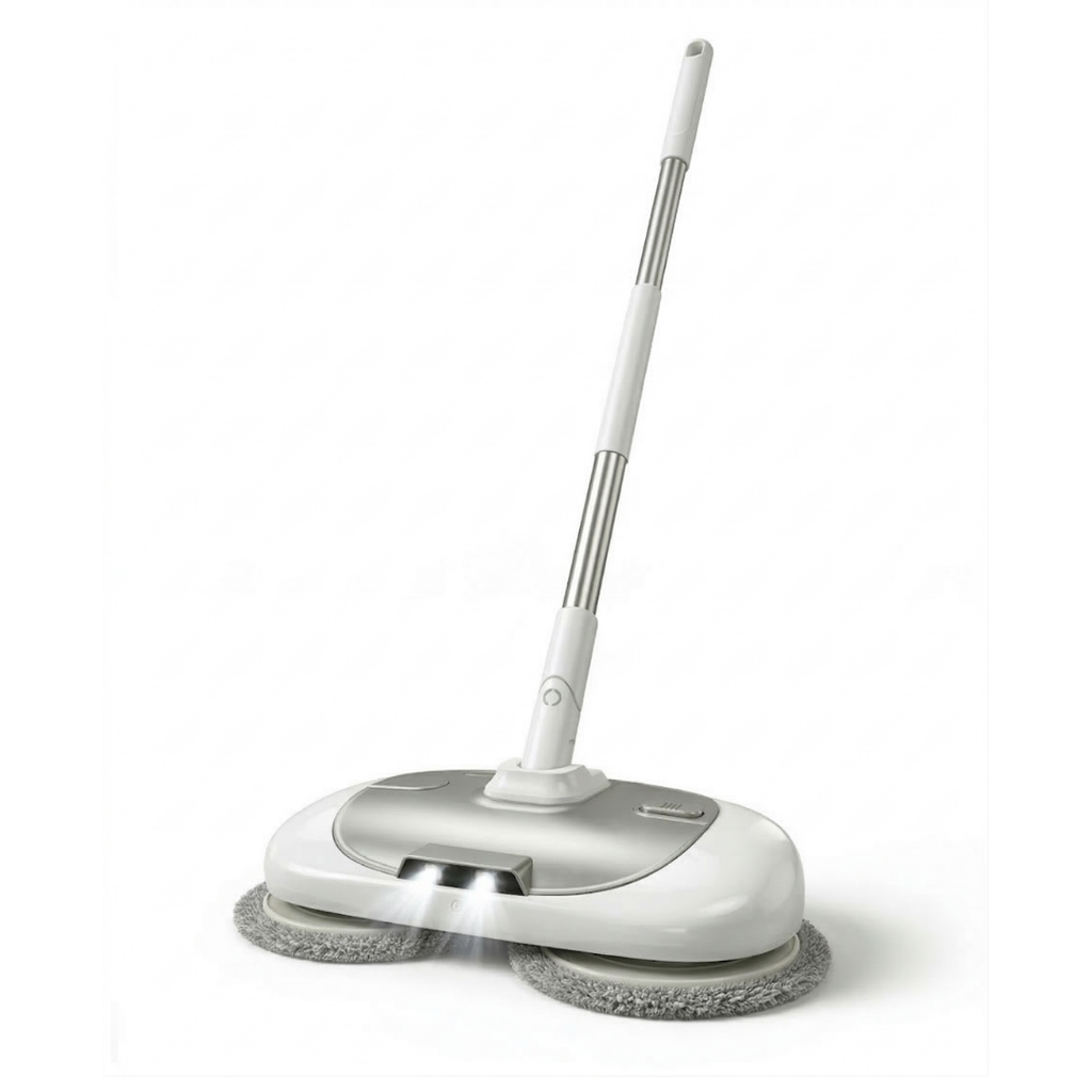 Mop Elétrico 360º + BRINDES: Módulos de Limpeza e Tanque Suporte - Oferta Relâmpago⚡